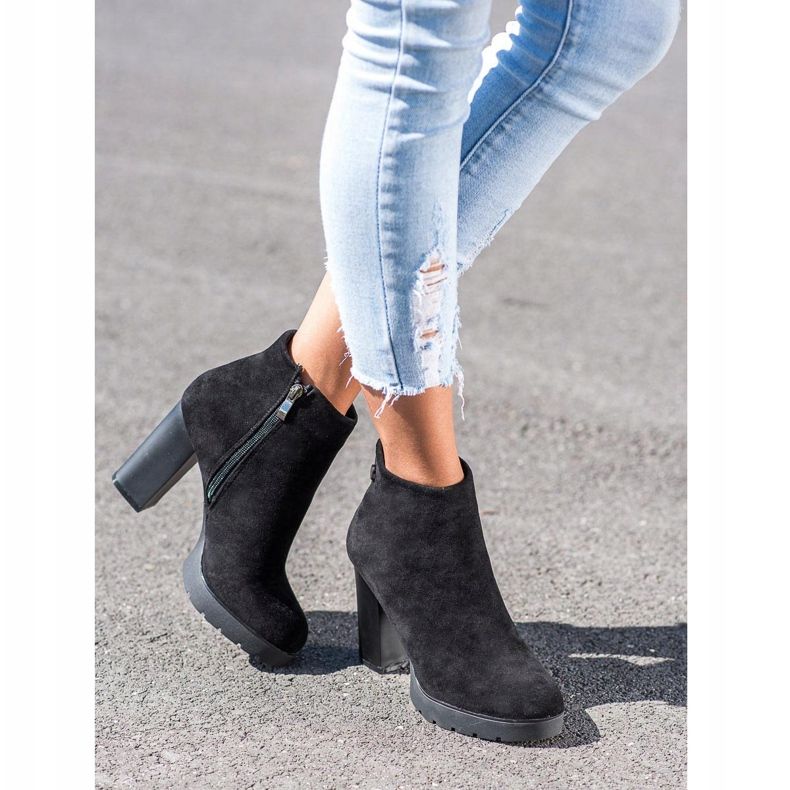 Goodin Saappaat, joissa Mat -kantapää musta 1