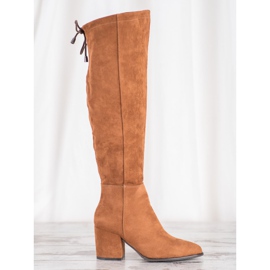 VINCEZA mokkanahkakengät ruskea 2