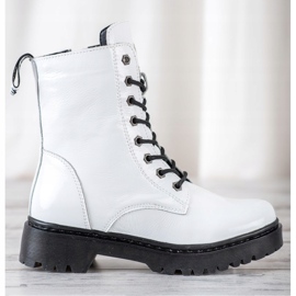 VINCEZA -nahkatyöntekijät valkoinen 2