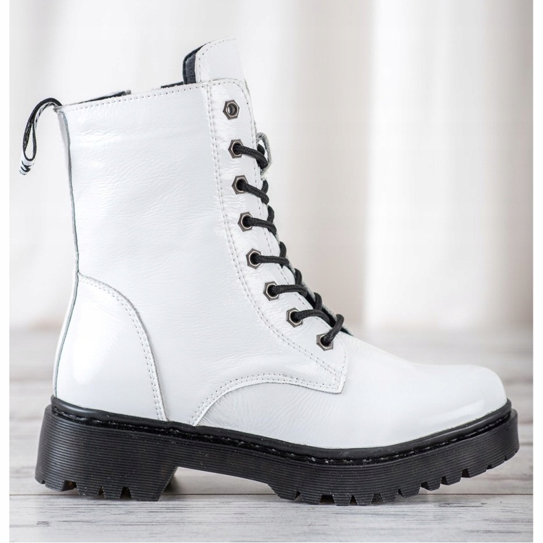 VINCEZA -nahkatyöntekijät valkoinen 2