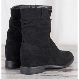 Cowboy -saappaat VINCEZA -kiilassa musta 2