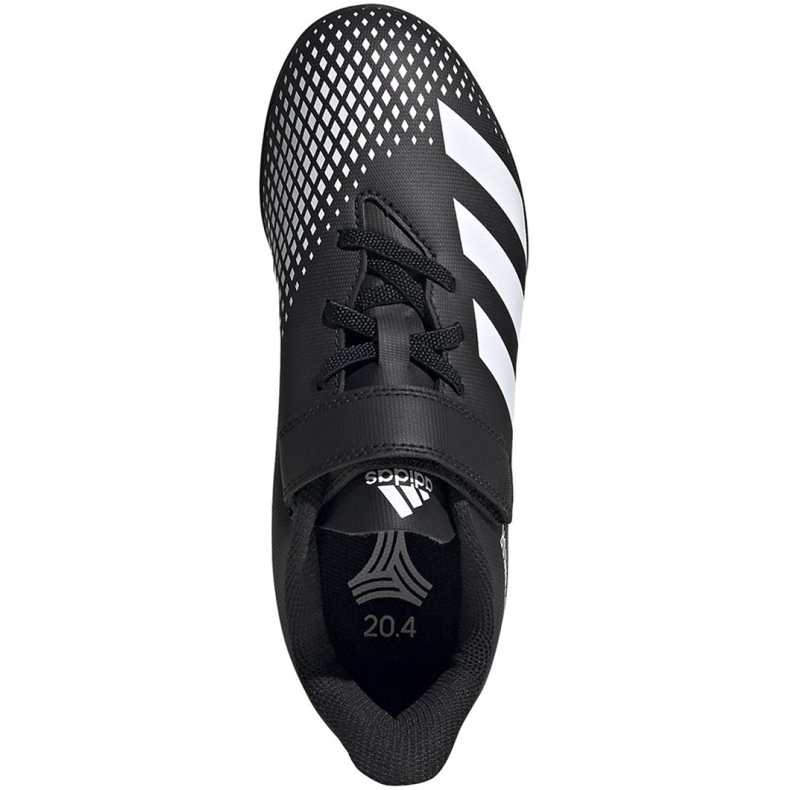 Adidas Predator 20.4 H&amp;L Tf Jr FW9225 jalkapallokengät valkoinen musta 1