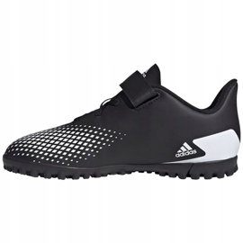 Adidas Predator 20.4 H&amp;L Tf Jr FW9225 jalkapallokengät valkoinen musta 2
