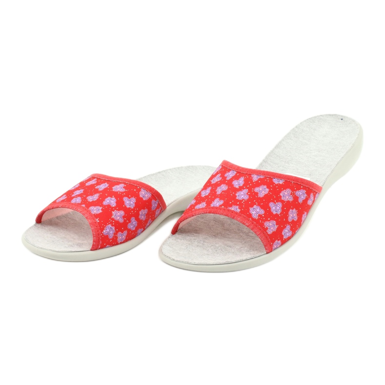 Befado naisten kengät pu 300D043 punainen 1