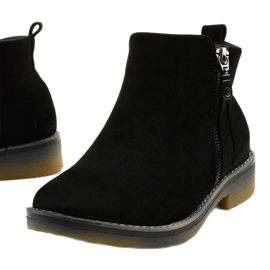 Mustat litteät saappaat Amar -eristetyt Jodhpur -saappaat 1