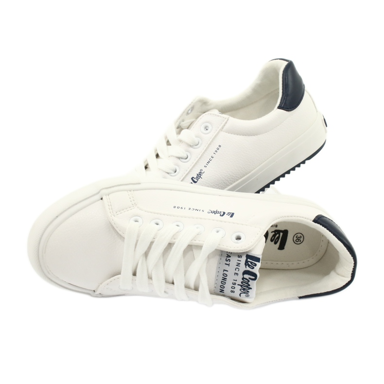 Lee Cooper W LCJL-20-31-072 kengät valkoinen tummansininen 4