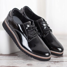 Nahkakengät VINCEZA musta 1