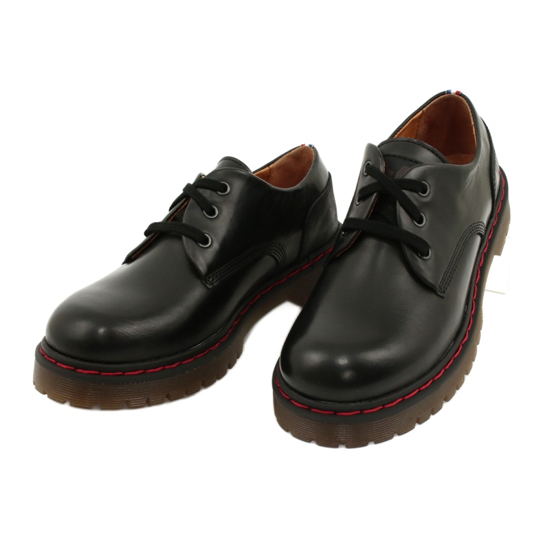 Lee Cooper LCJPL-20-01-021 mustat nahkasaappaat 2