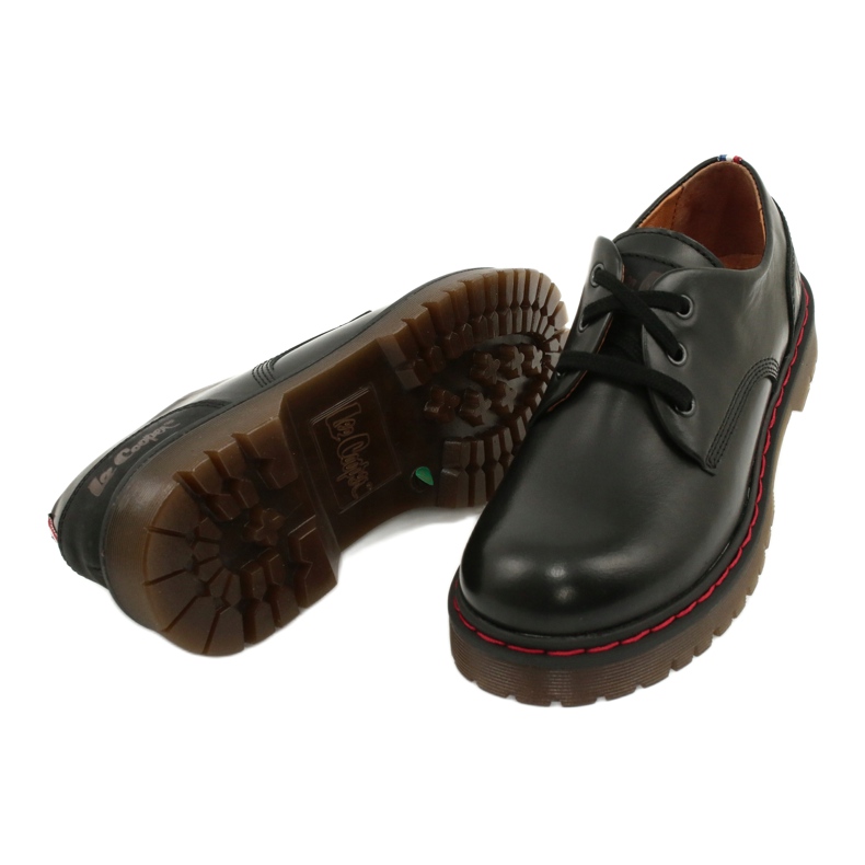 Lee Cooper LCJPL-20-01-021 mustat nahkasaappaat 3
