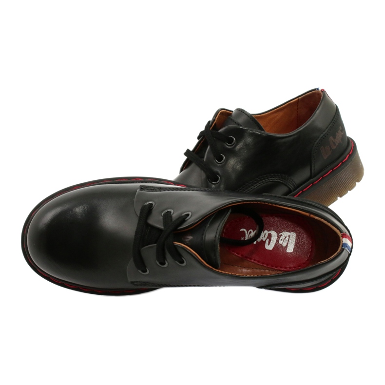 Lee Cooper LCJPL-20-01-021 mustat nahkasaappaat 4