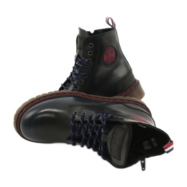 Lee Cooper Saappaat LCJPL-20-01-014 Navy musta tummansininen 4