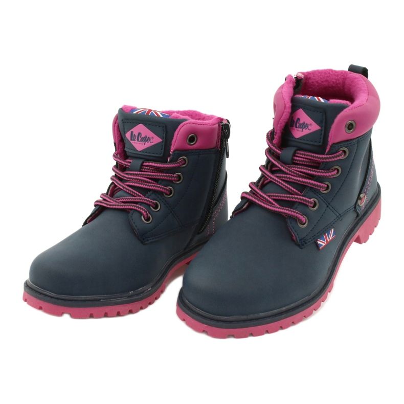 Lee Cooper Lasten ansaa merivoimien sinisellä liukusäätimellä sininen 2