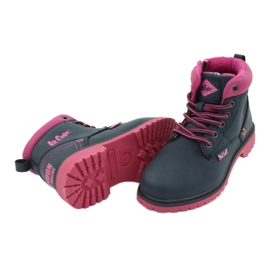 Lee Cooper Lasten ansaa merivoimien sinisellä liukusäätimellä sininen 3