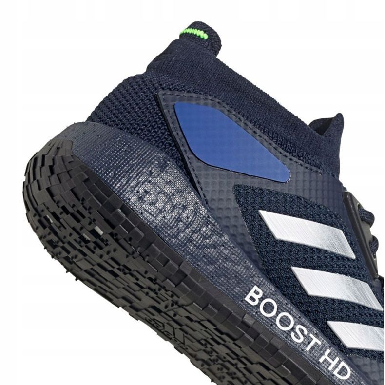 Juoksukengät adidas PulseBoost Hd M EG9967 tummansininen vihreä 1