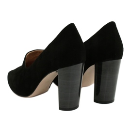 Caprice 24402 mustat mokkanahkaiset naisten kengät 3