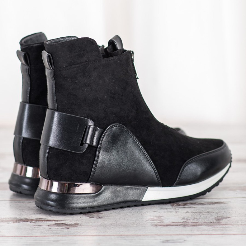 Goodin Urheilukengät vetoketjulla musta 1