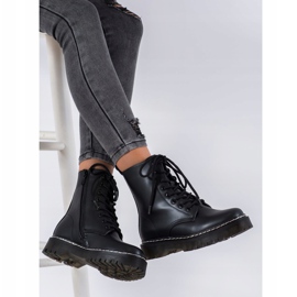 SHELOVET Saappaat liukusäätimellä musta 2