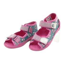 Befado lasten kengät 242P107 vaaleanpunainen hopea monivärinen 4