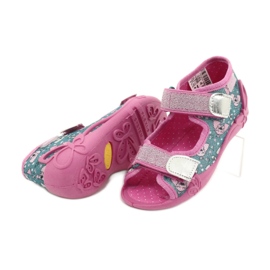 Befado lasten kengät 242P107 vaaleanpunainen hopea monivärinen 5