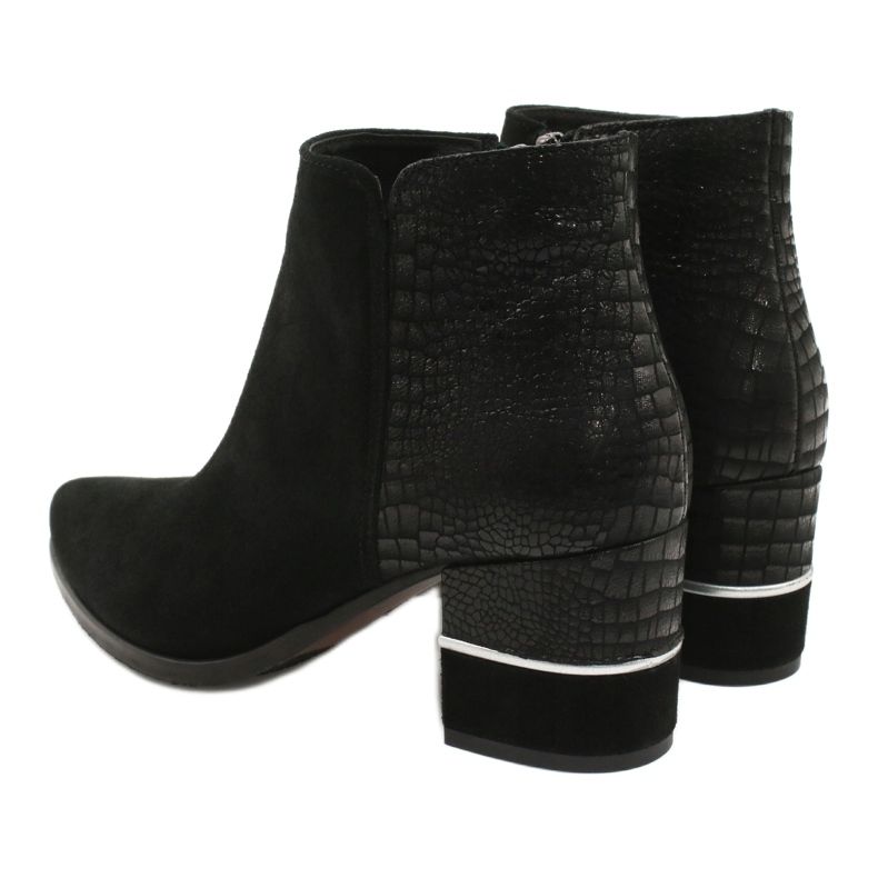 Tyylikäs Gamis 4005 mokkanahka musta 3