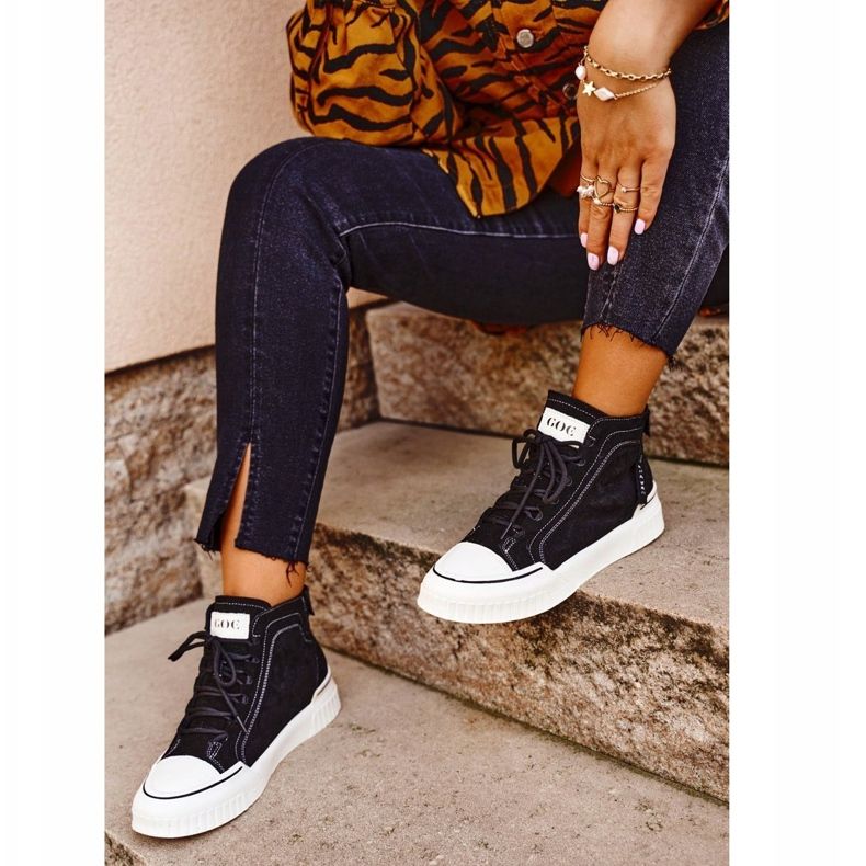 Naisten urheilukengät GOE Black GG2N3062 musta 1