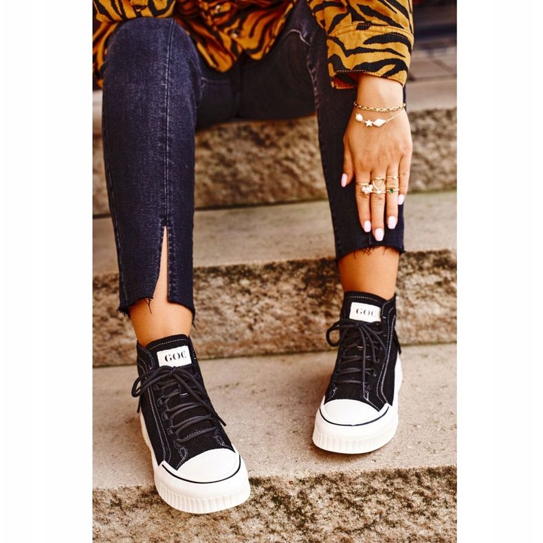 Naisten urheilukengät GOE Black GG2N3062 musta 2