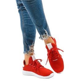 Punaiset F04-7 urheilukengät punainen 1