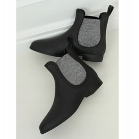 Naisten kalosteet mattamusta DC03P Musta 1