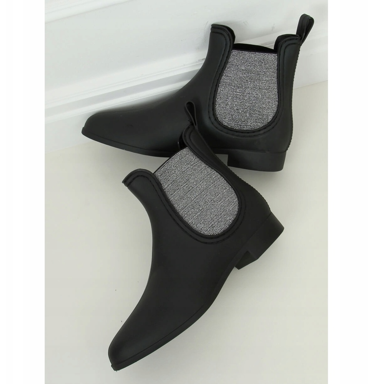 Naisten kalosteet mattamusta DC03P Musta 1