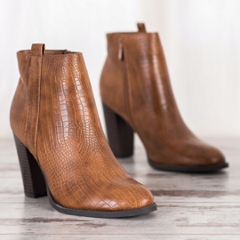 Seastar Eco-nahkaiset saappaat ruskea 2