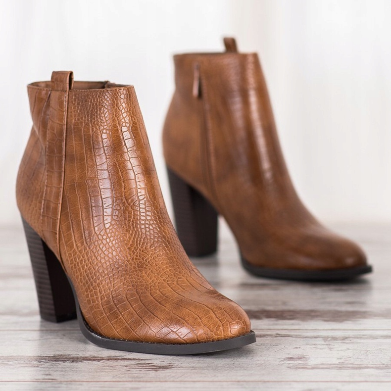 Seastar Eco-nahkaiset saappaat ruskea 2