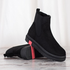 Seastar Saappaat alustalla musta 2