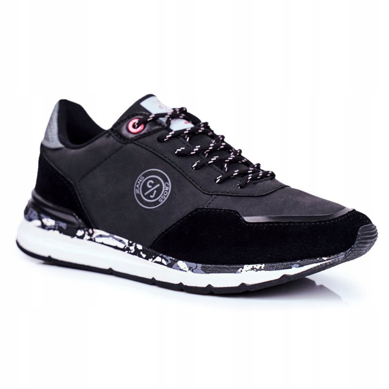 Cross Jeans Miesten urheilukengät Cross Farkut Musta GG1R4027C harmaa 1