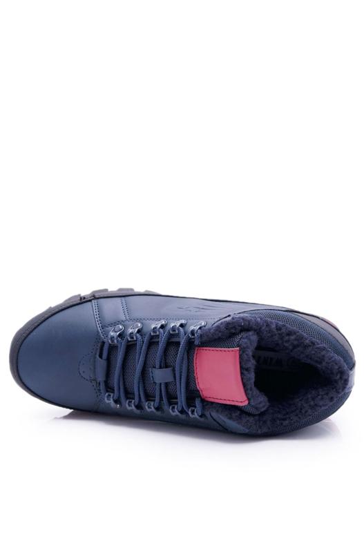 Miesten vaelluskengät High Outdoor Navy Blue Noriginals musta punainen tummansininen 2