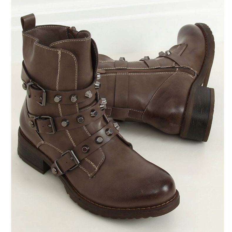 Armeijan saappaat tummanbeige Z195 Khaki 1