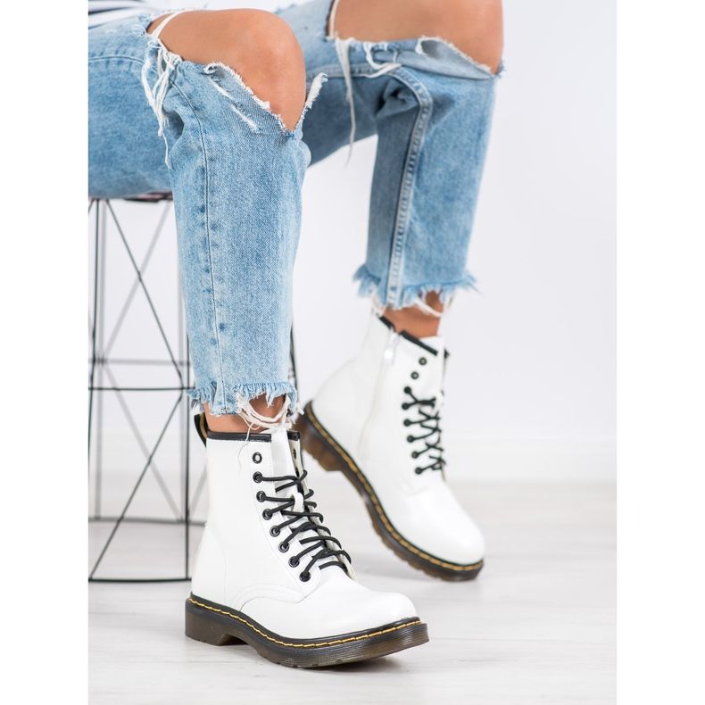 Seastar Valkoiset saappaat liukusäätimellä valkoinen 1