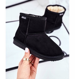 Lasten mustat Big Star -lumisaappaat GG374081 2