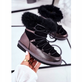 Lasten lumikengät Big Star Black GG374083 musta 1