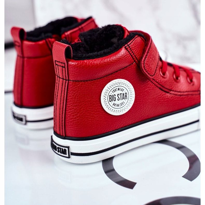 Lasten lenkkarit Big Star lämmitetty punainen GG374034 1