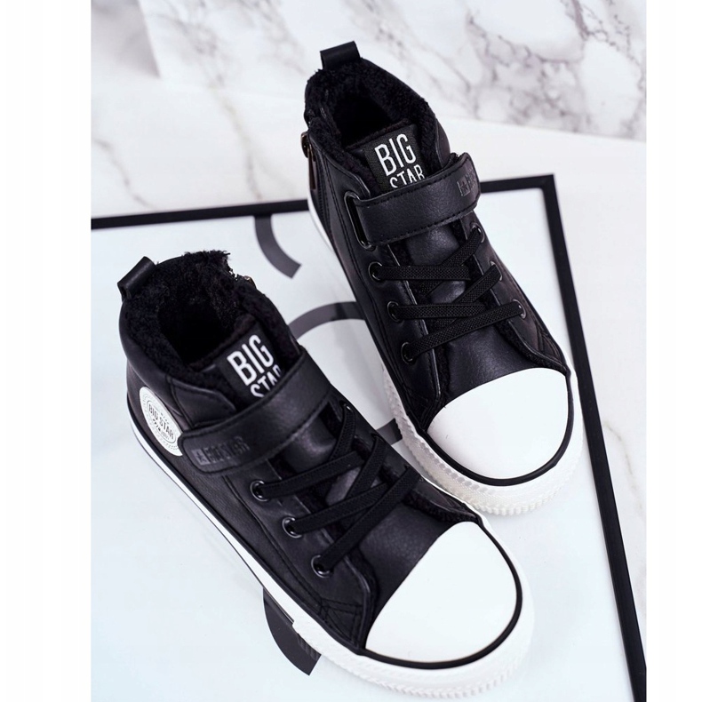 Lasten lenkkarit Big Star Warm Black GG374035 musta 1