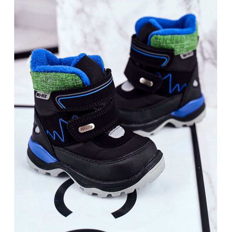 WEESTEP Lasten villa lämpimät lumisaappaat musta booom 2