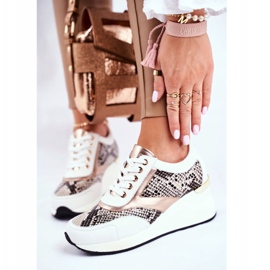 GOE Naisten urheilukengät Tennarit Valkoinen Nahka GG2N3045 monivärinen 2