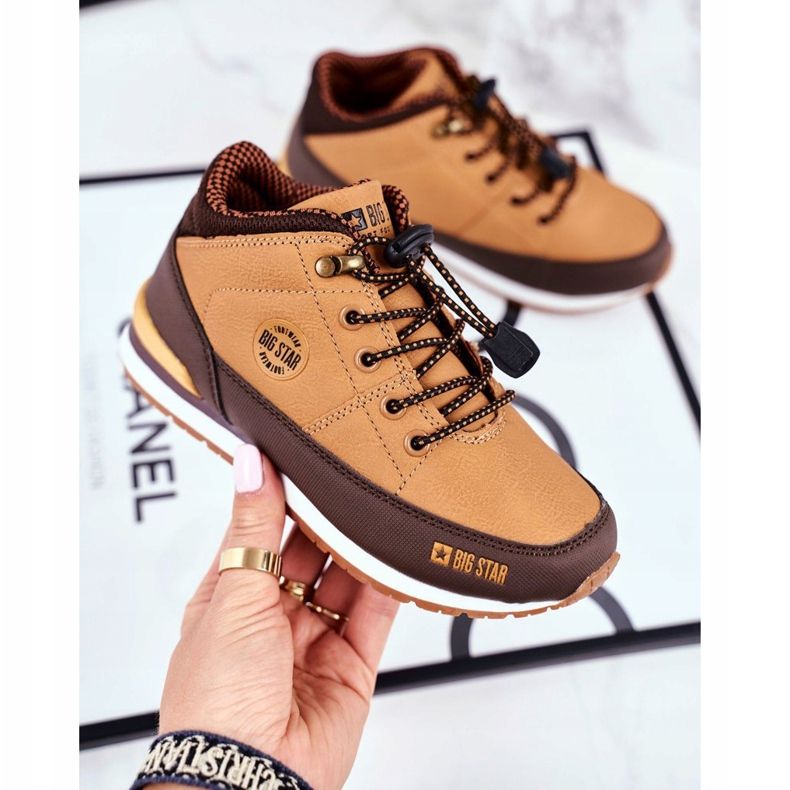 Lasten saappaat Big Star Camel GG374102 ruskea monivärinen 1