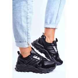 Naisten urheilukengät Big Star Black GG274981 musta 1