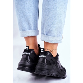 Naisten urheilukengät Big Star Black GG274981 musta 2