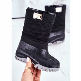 Apawwa Lasten turkiseristetyt lumikengät Black Mussi musta 2