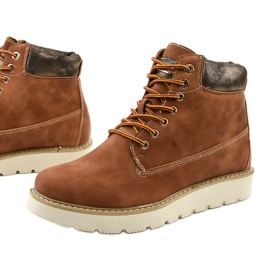 Kamelinväriset Haireino -saappaat ruskea 1