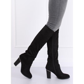 Mustat korkokengät 1103-GG Musta 1