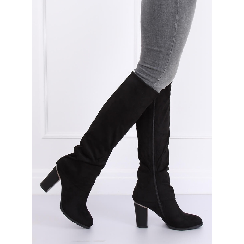 Mustat korkokengät 1103-GG Musta 1