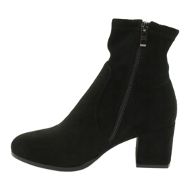 Evento Mustat Lycra -saappaat 1